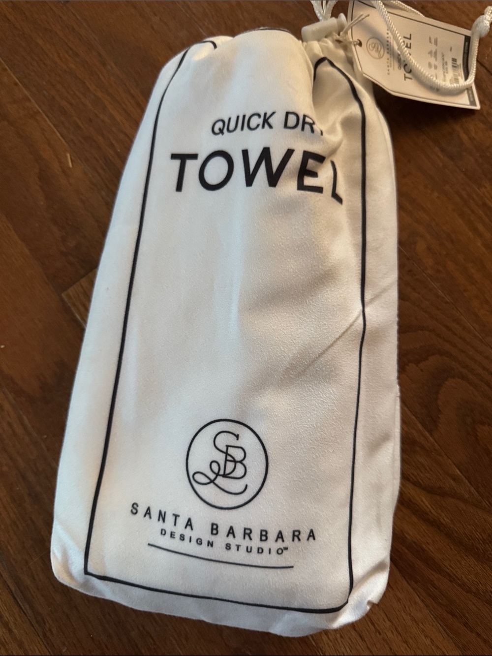Santa Barbara Quick Dry Towel - White